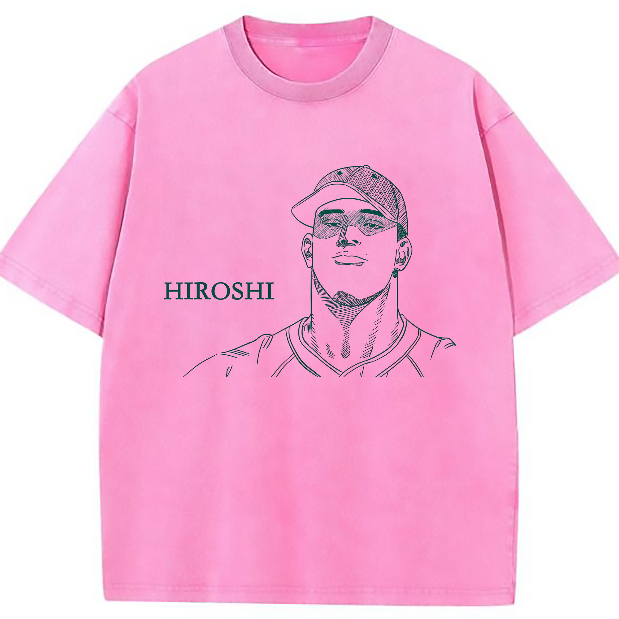 （画像用） SLAM DUNK／スラムダンク 綿100% ヴィンテージ風 半袖Tシャツ（フロントプリント）